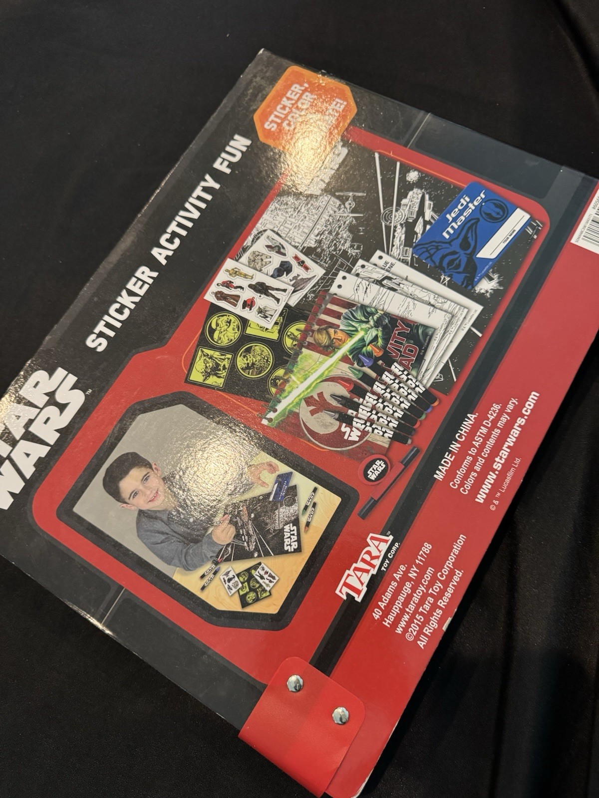 Disney Star Wars Sticker Activity Fun, Sticker, Color and Create, Ages 3+, NEW