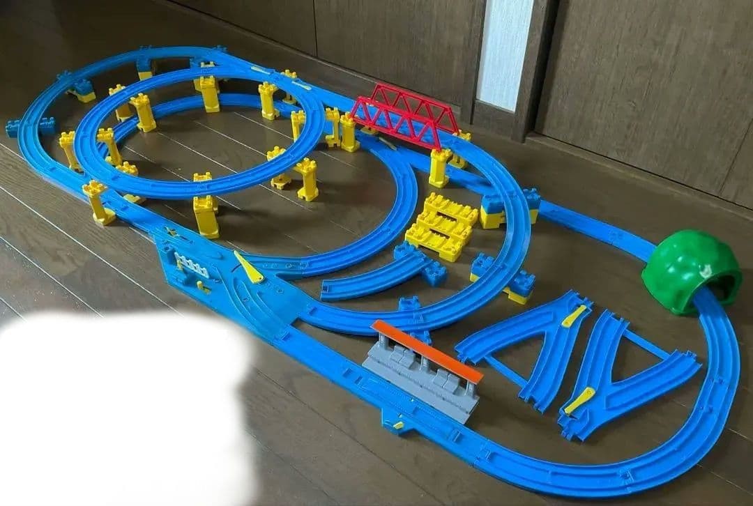 Plarail Track Layout Set Automatic Switch Rail Broken Piece Bulk Lot NO TRAIN