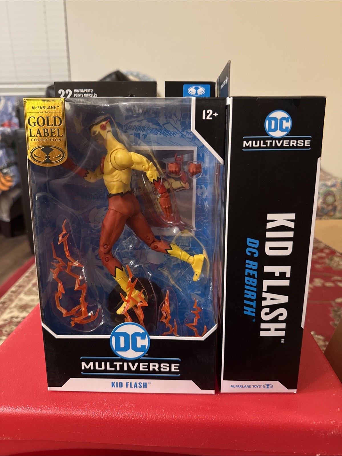 McFarlane DC Multiverse DC Rebirth: Kid Flash Gold Label Exclusive – New in Box!