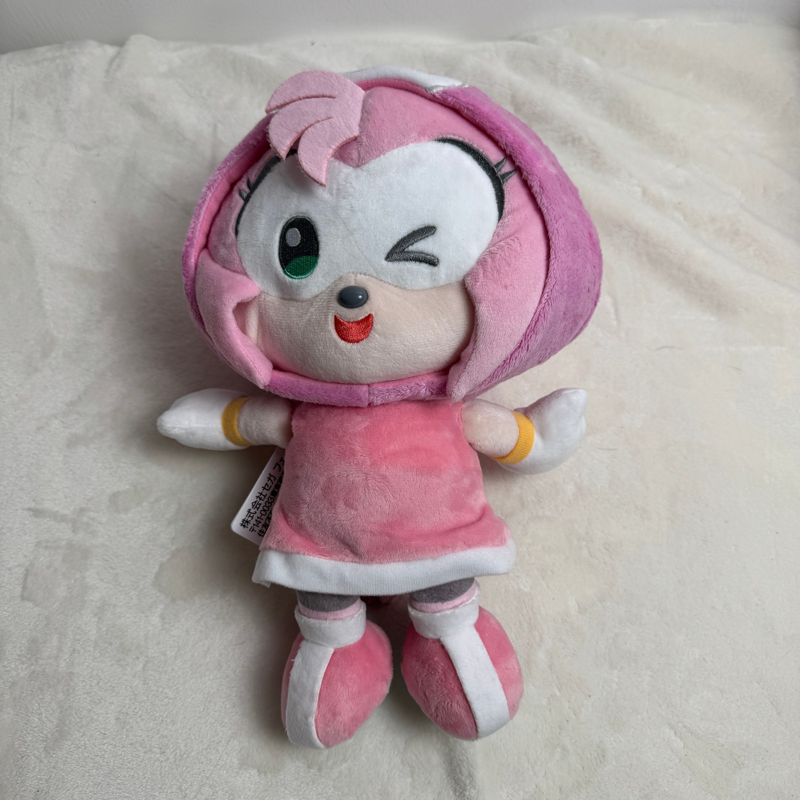 Sonic & Friends Sanrio Collaboration AMY ROSE Plush M Doll USA SELLER – IMPORTED