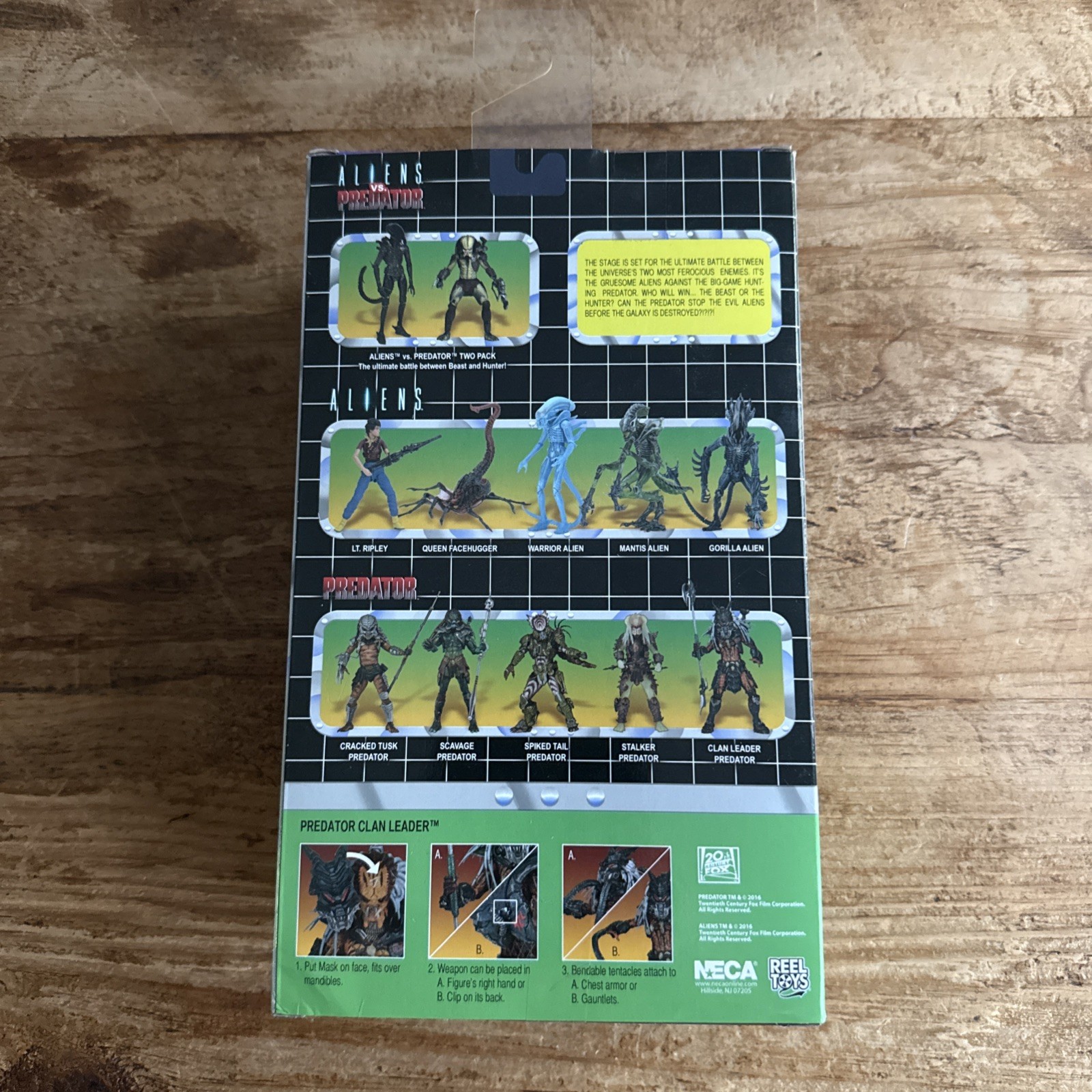 Predator Clan Leader 8.5&Prime; tall Deluxe Action Figure 1:12 Scale by NECA NEW! U