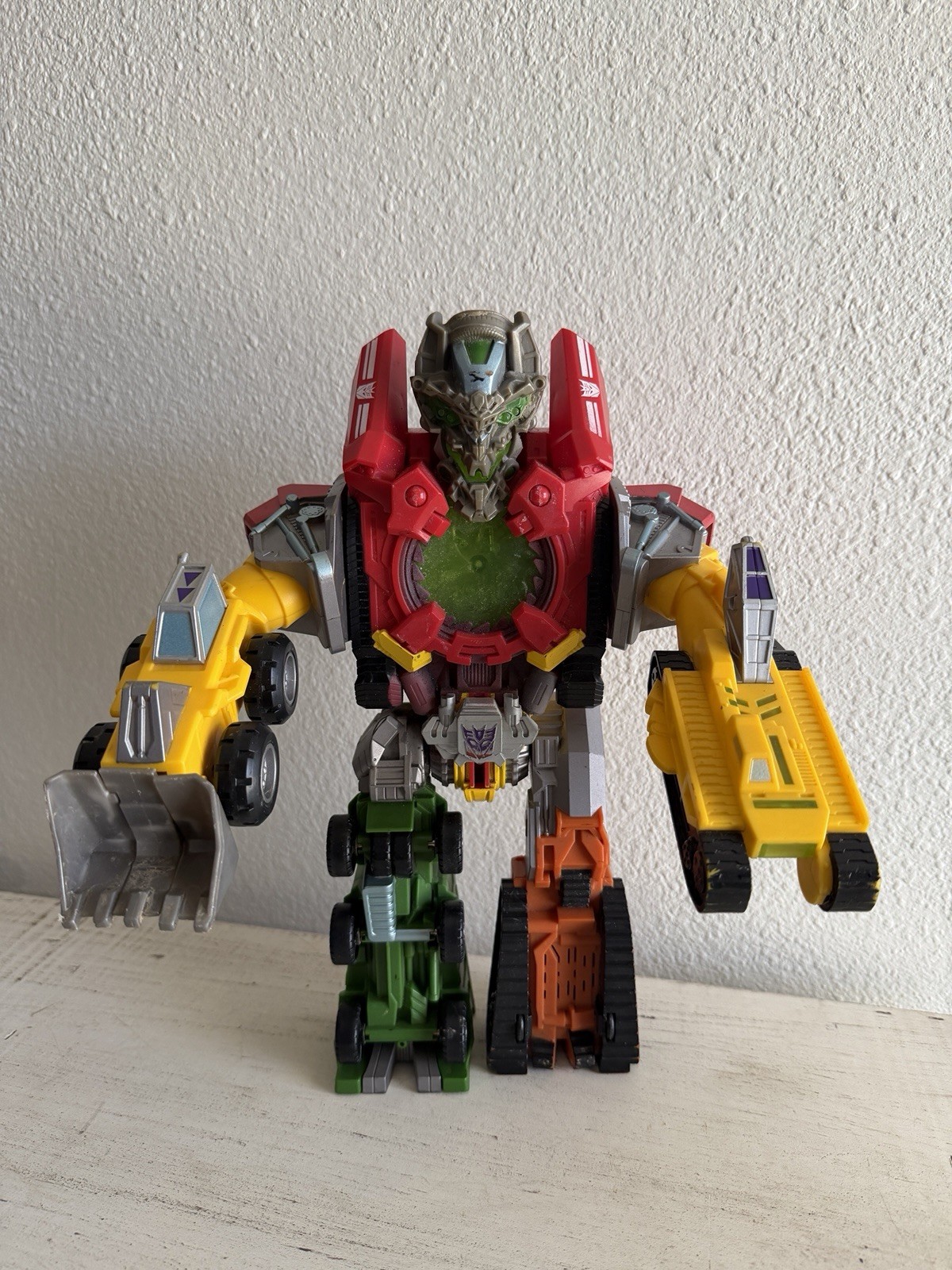2008 Transformers Construction Devastator Mega Power Bots 12&Prime; Revenge of Fallen