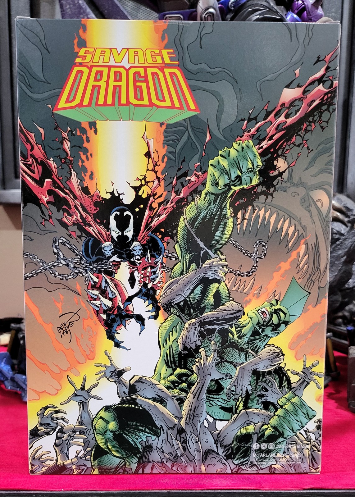 Dragon Savage Dragon Image Comics Founders Series McFarlane Elite Edition 7-Inch