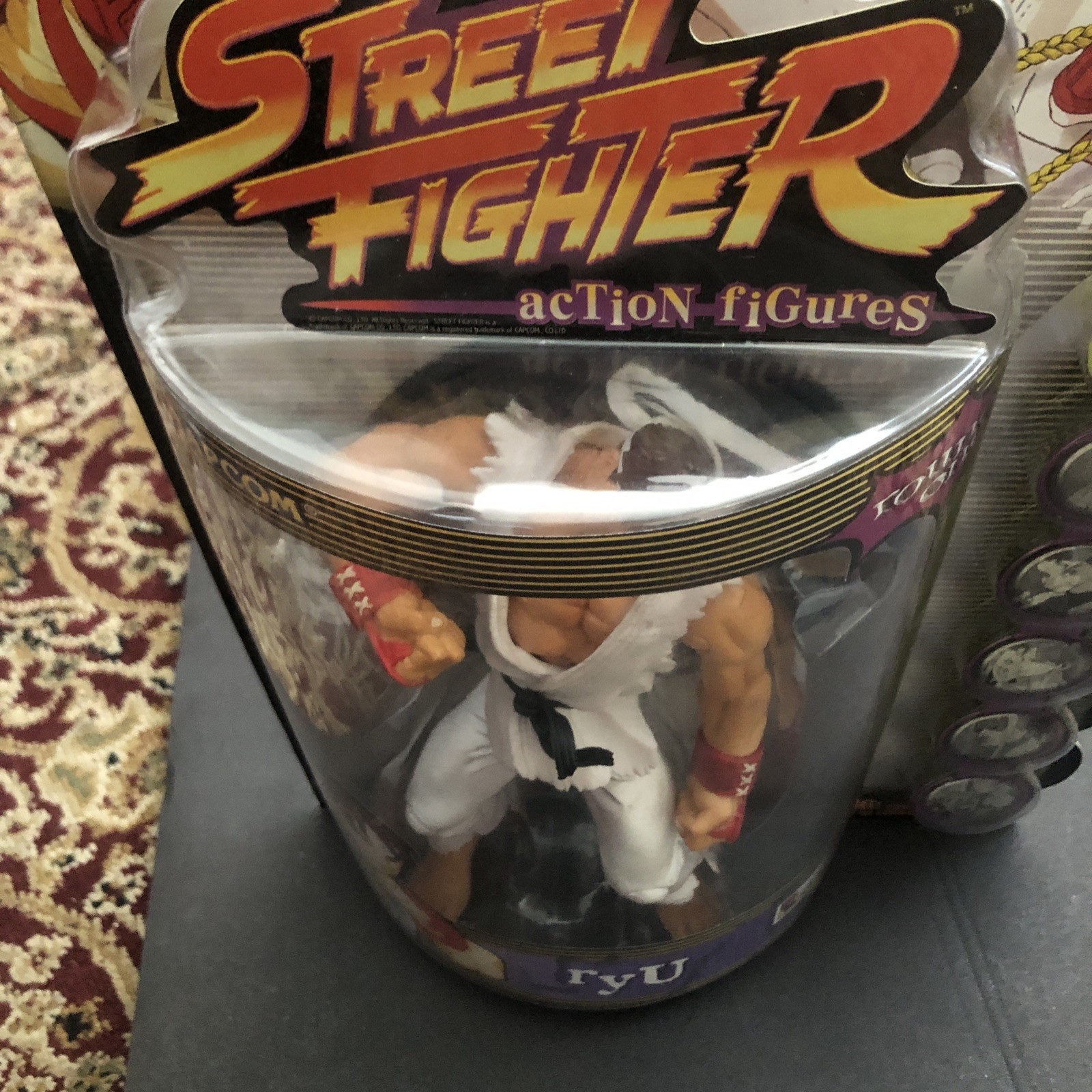 CAPCOM STREET FIGHTER “RYU” 7”1/2 Factory Sealed