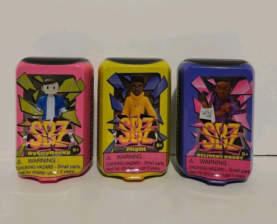 SBZ Screen Breakz Set of 3, Delivery Khaby, Flight & RyGuyRocky
