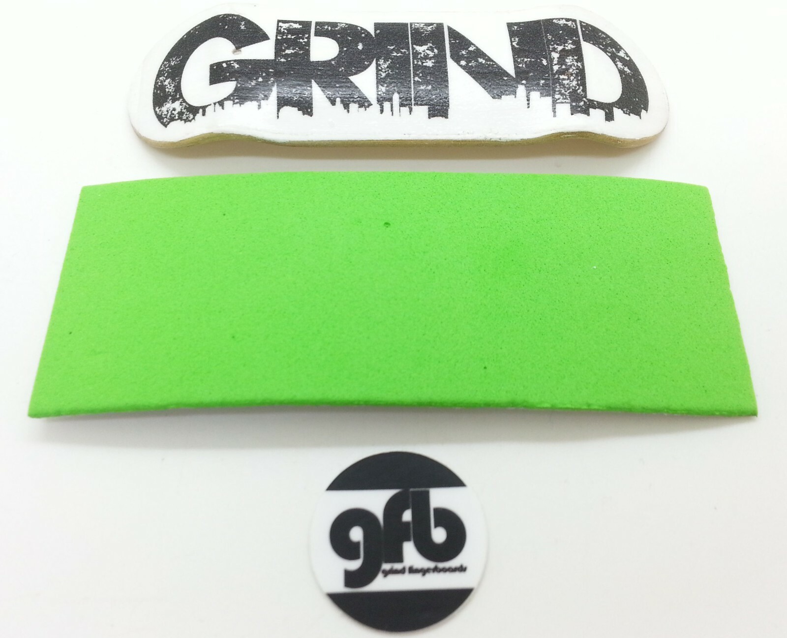 GRiND Fingerboards LIME GREEN SMOOTHIE Foam Tape 1pc Self Adhesive ~110x43mm