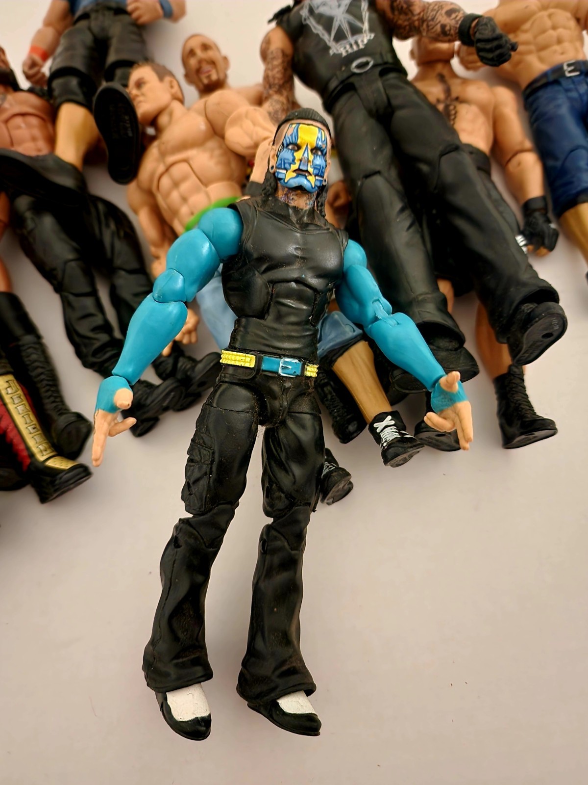 WWE Elite Collection Jeff Hardy Lot of 13 Action Figures