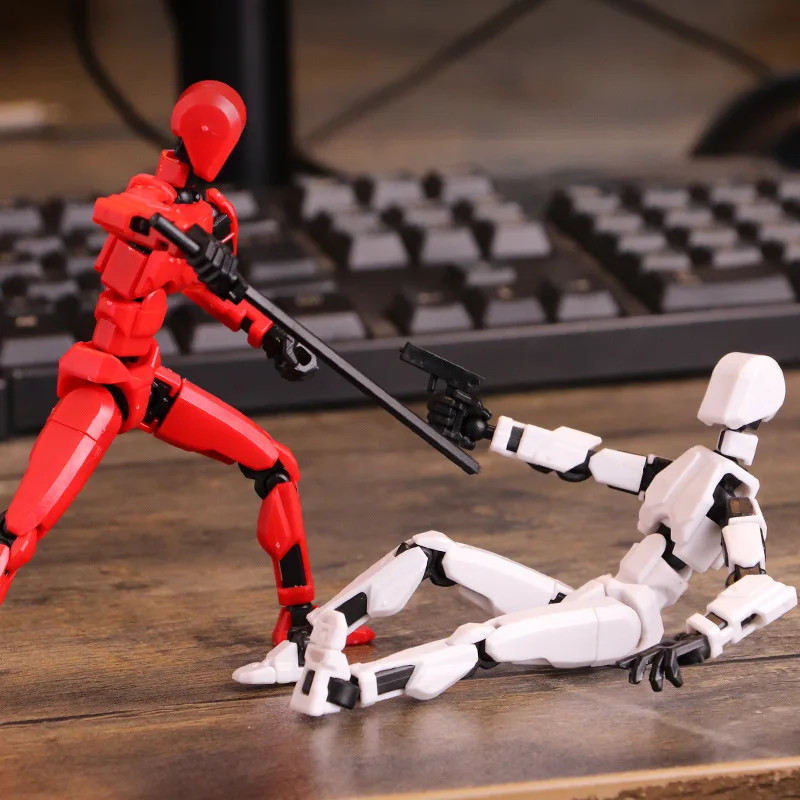 Dummy 13 Action Figure Multi-Jointed Movable Mannequin Robot 3D Printed.
