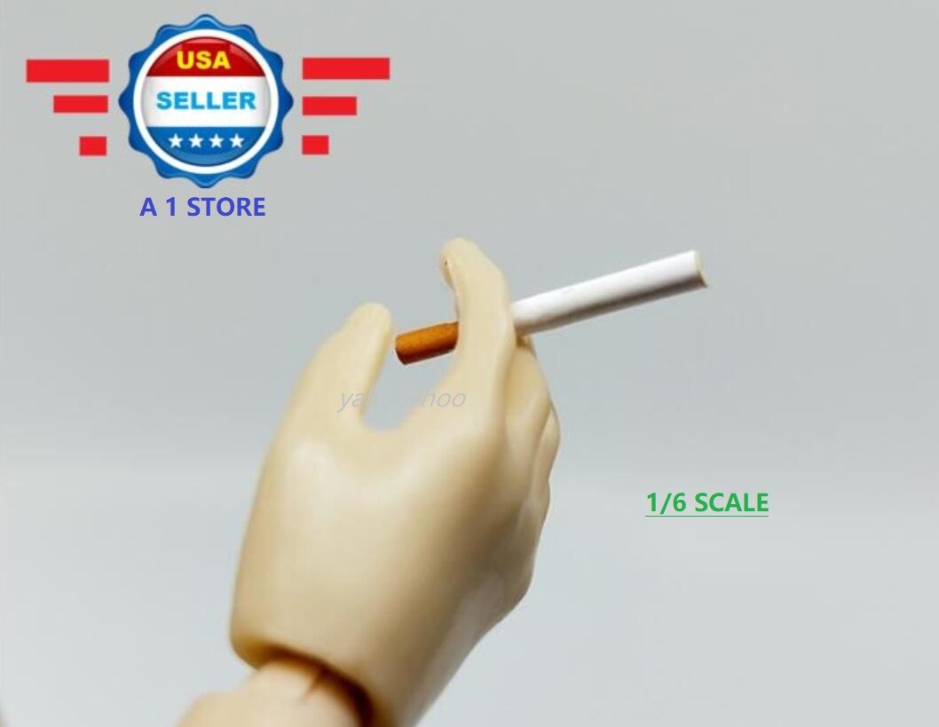 6 pcs 1/6 Scale Cigarette Paper Model For 12&Prime; Action Figure