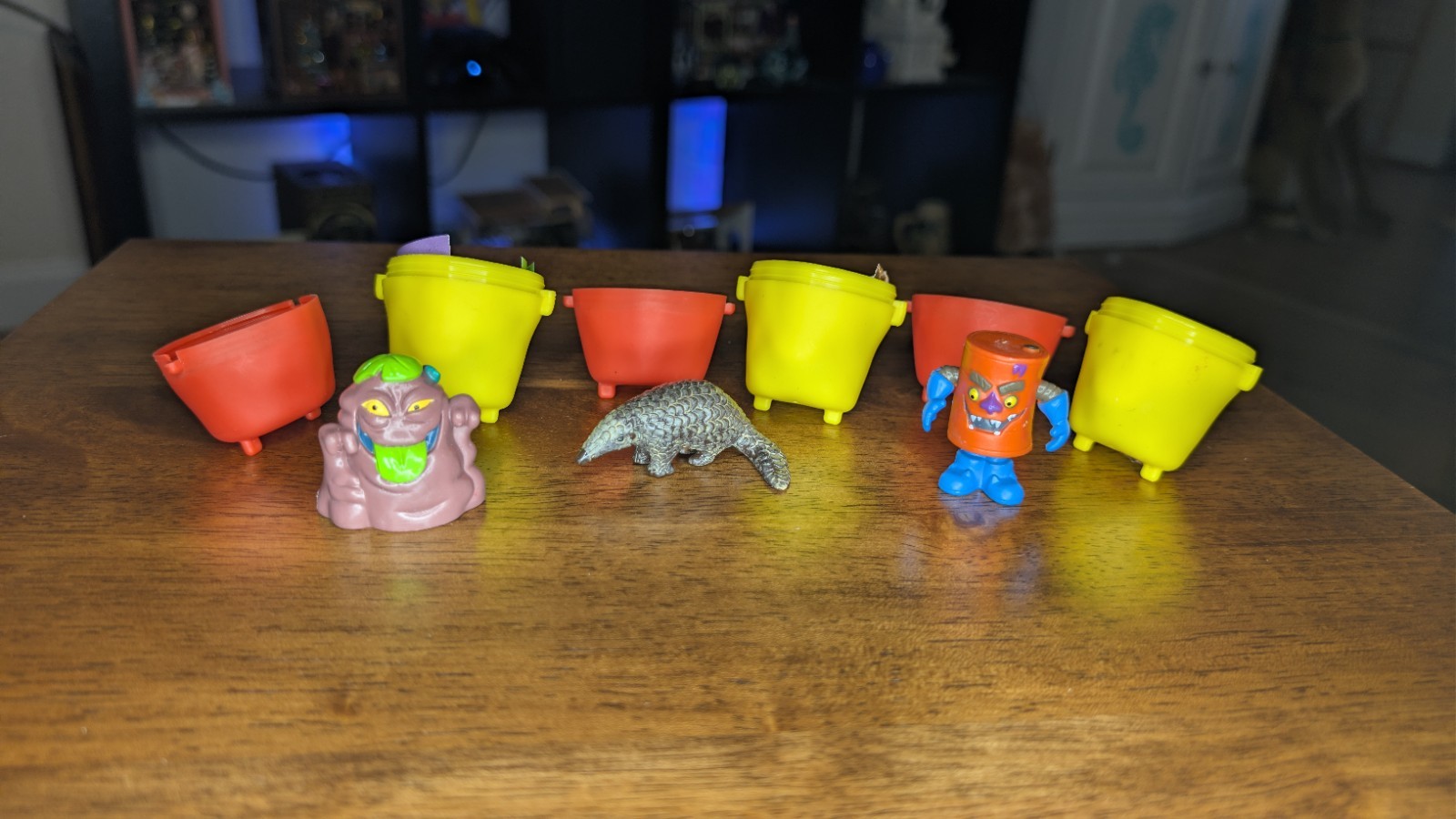 YOWIE 3 Mini Figures Sludge, Crudd Grumkin, Pangolin