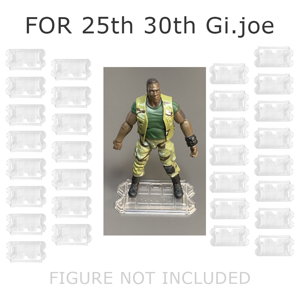 Lot 30 Stand base For Marvel Legends & Star Wars Modern & 25TH GI JOE figure
