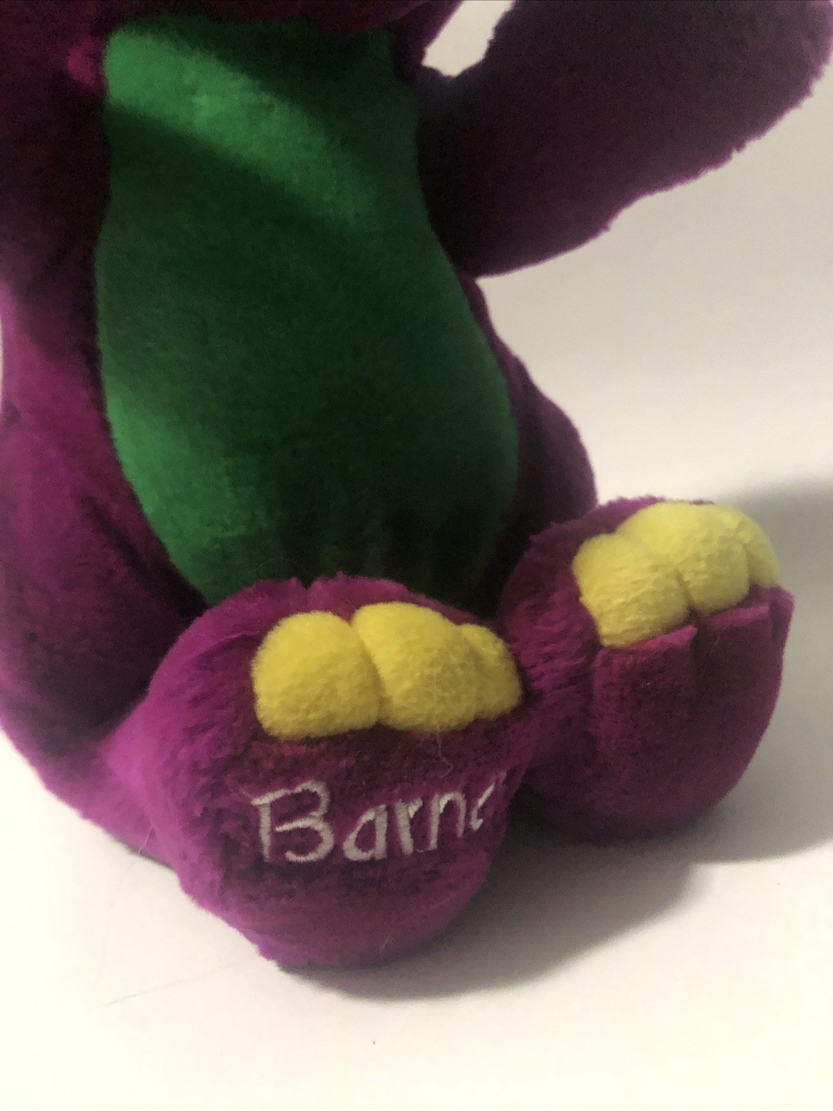 Vintage 1992 The Lyons Group Barney Plush Stuffed Animal 13&Prime; tall