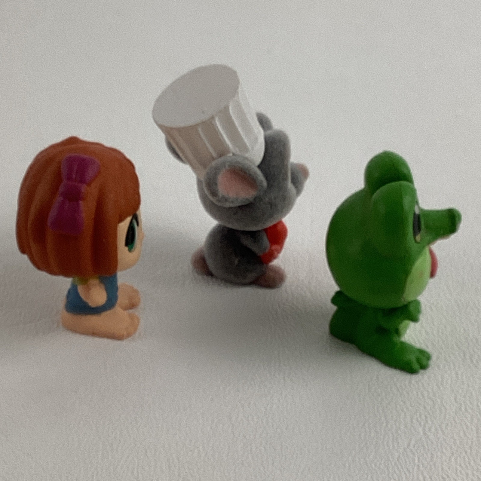 Disney Doorables Mini Figures Tick Tock Croc Remy Flocked Ratatouille Ellie Up