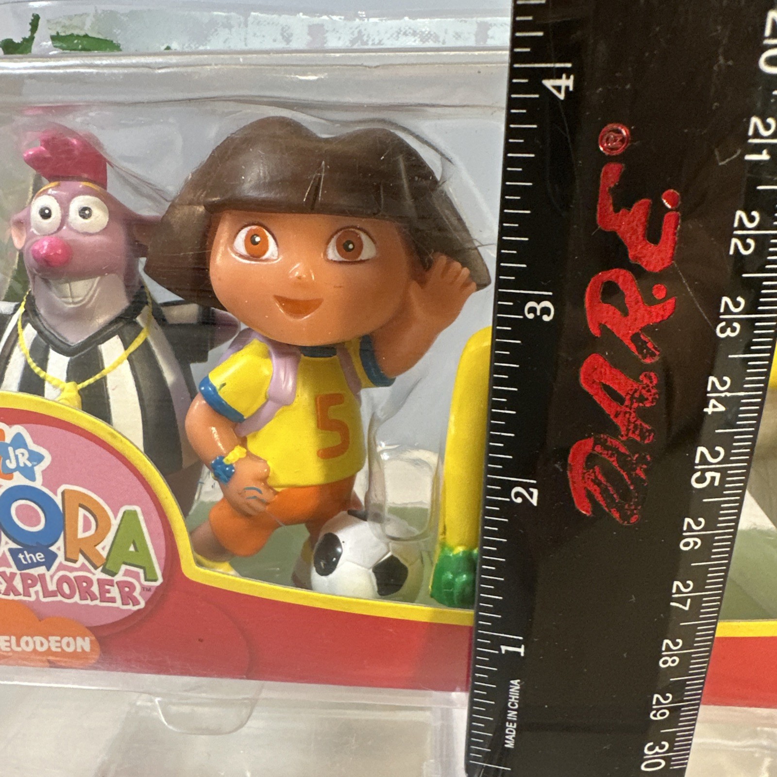 DORA THE EXPLORER 2007 Fisher Price Soccer Adventure Figure Set NO CARD NEW FIGS