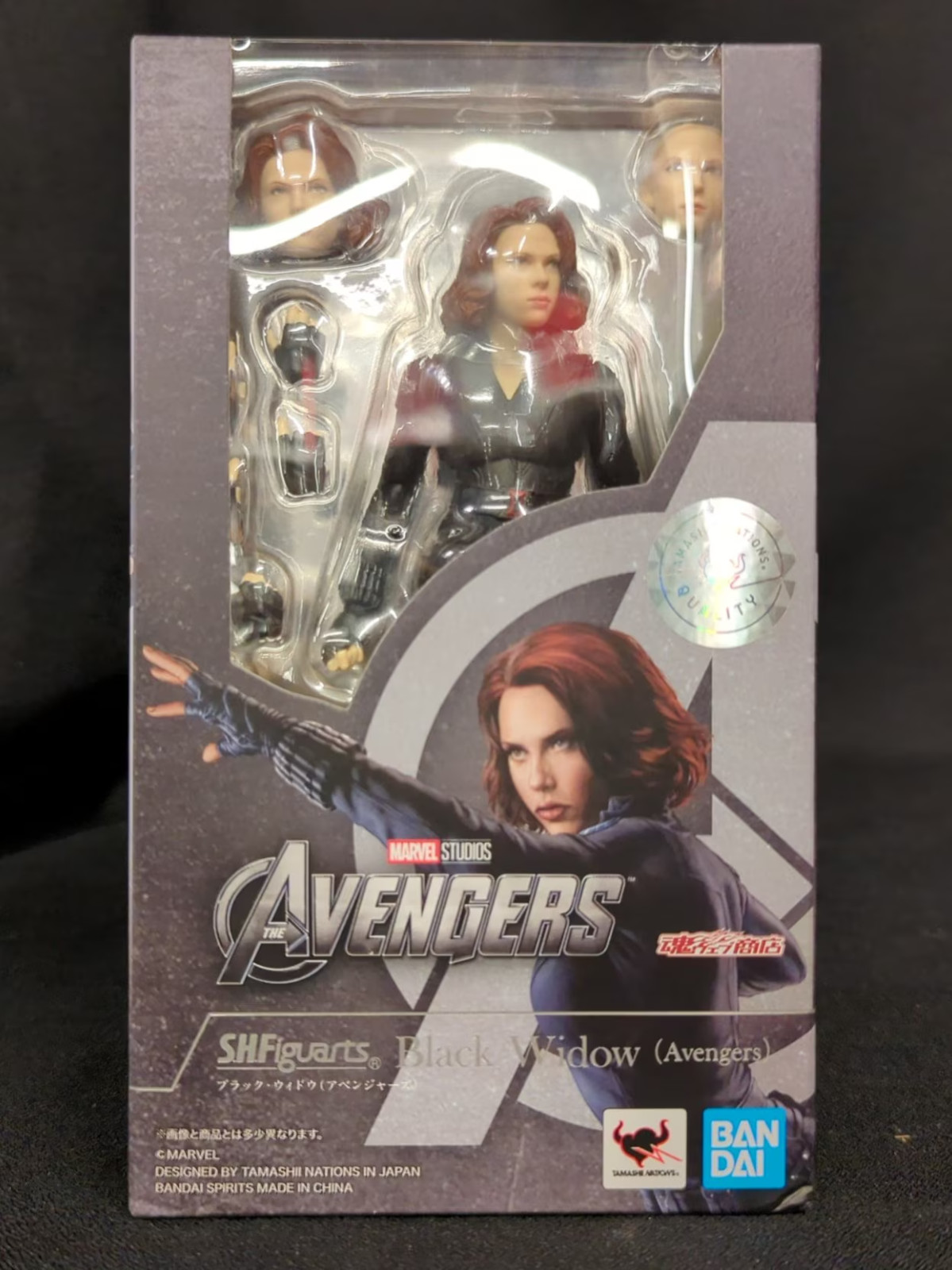 Bandai S.H.Figuarts Black Widow MARVEL Avengers Figure Web Exclusive 【SEALED】
