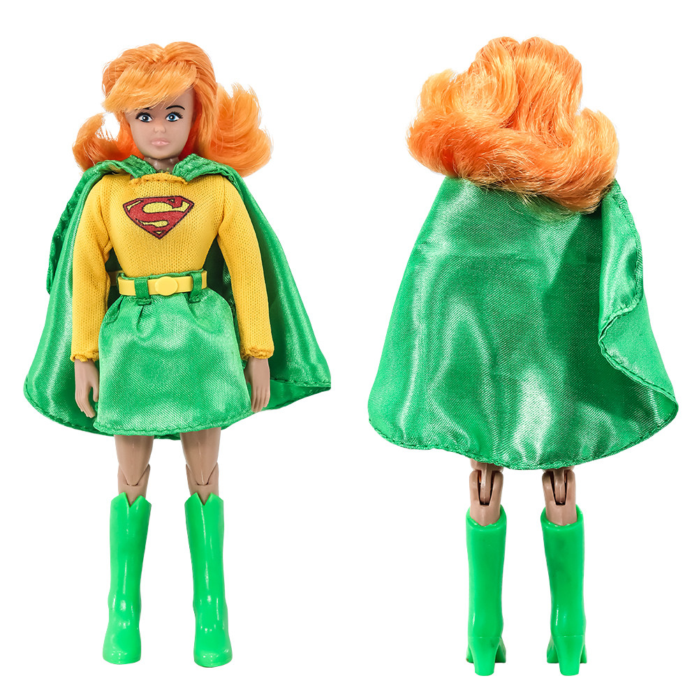 DC Comics Superman Retro 8 Inch Figures: Supergirl [Green & Orange Variant]