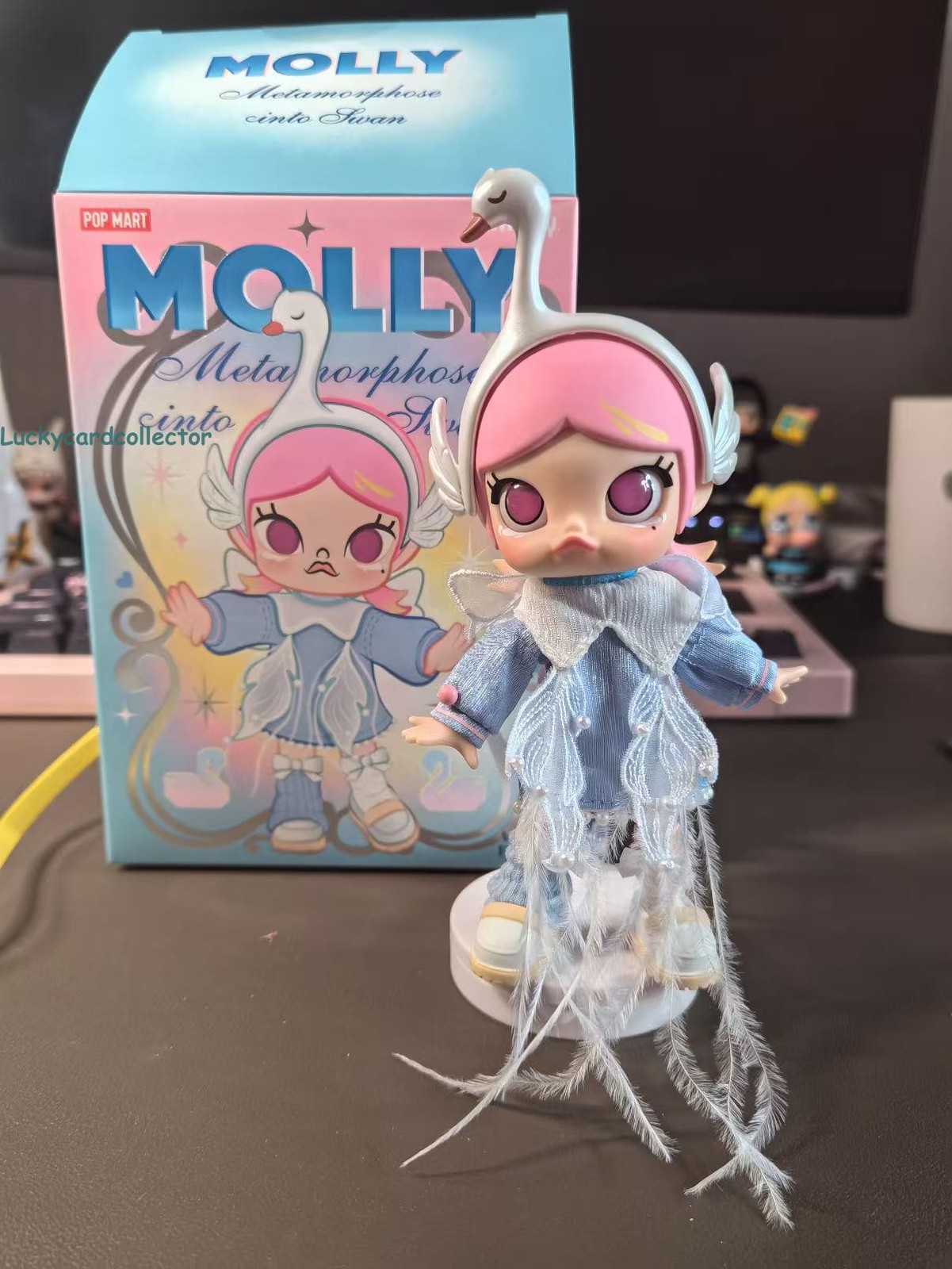Original Molly Transforms Swan Active Doll Figure Art Toy Gift Hot Sealed