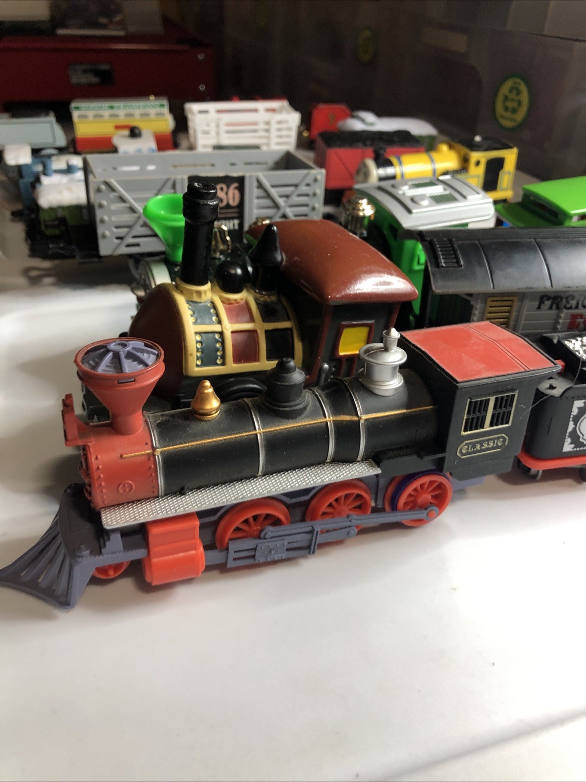 Huge 22 lot of TRAINS tank engine /engines and other TRAINS DIFFERENT SIZES