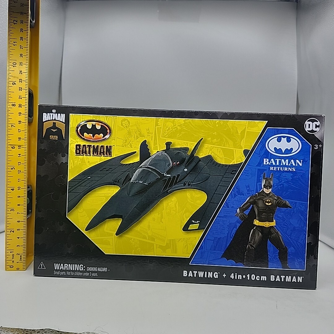 DC Spin Master Batman Returns Batwing & 4 » Figure 85 Yrs Keaton Limited Edition