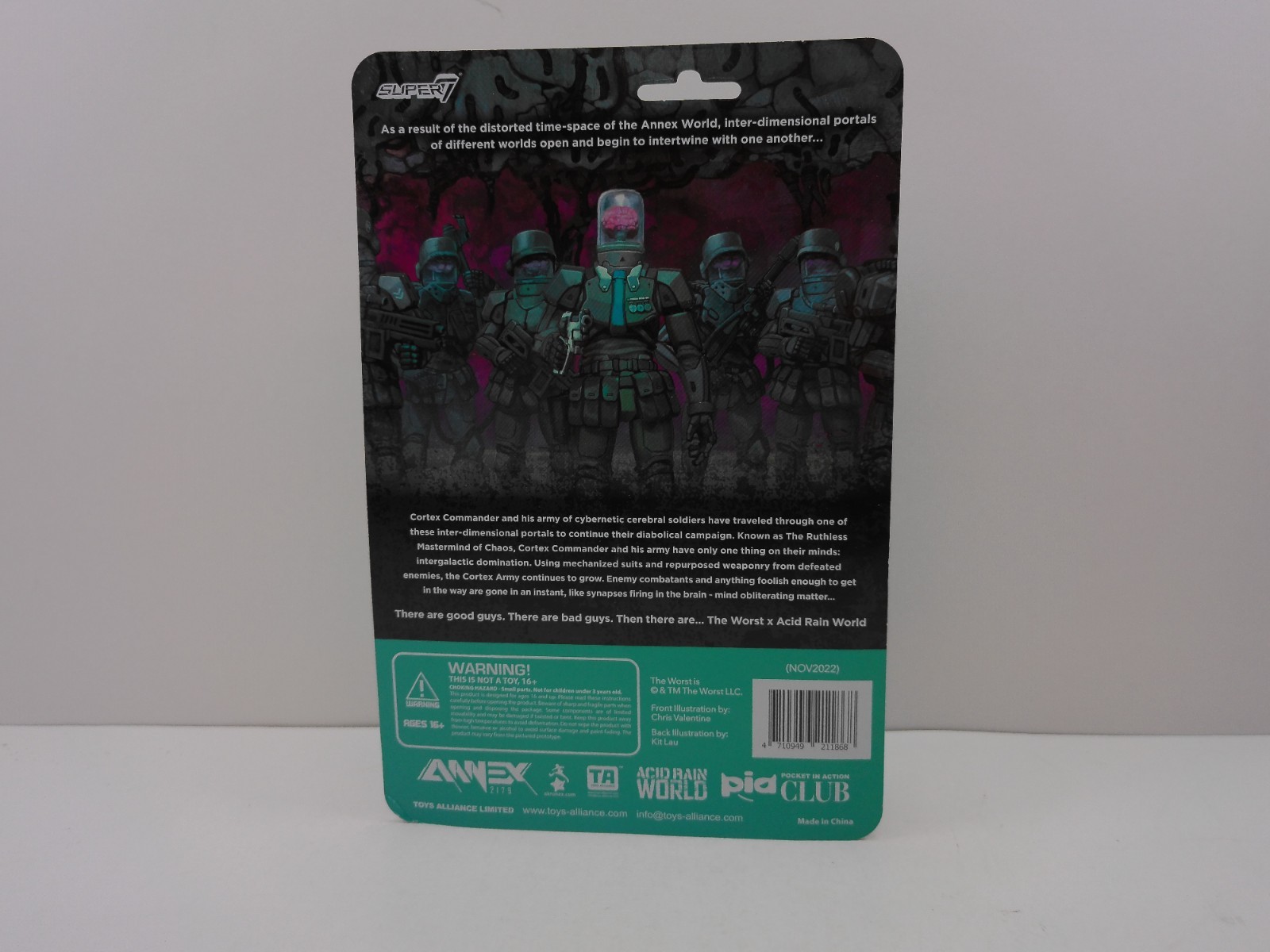 ACID RAIN X THE WORST CORTEX COMMANDER BRAIN FREEZE REACTION SUPER7