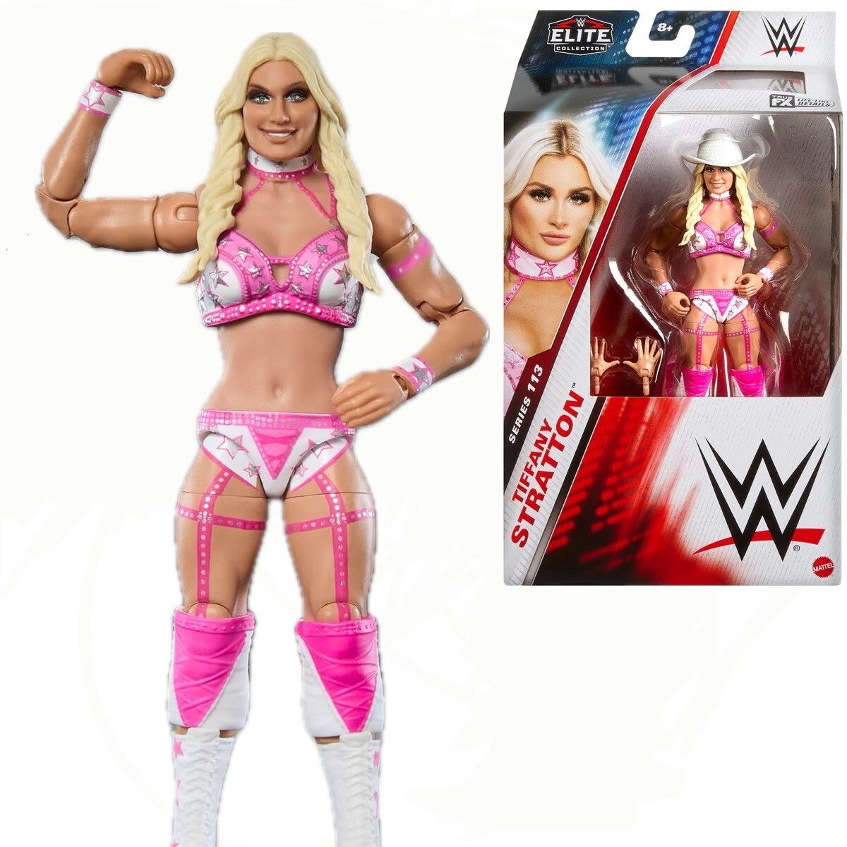 2024 WWE Elite 113 Ms Money in the Bank TIFFANY STRATTON 6&Prime; Scale Mattel Figure