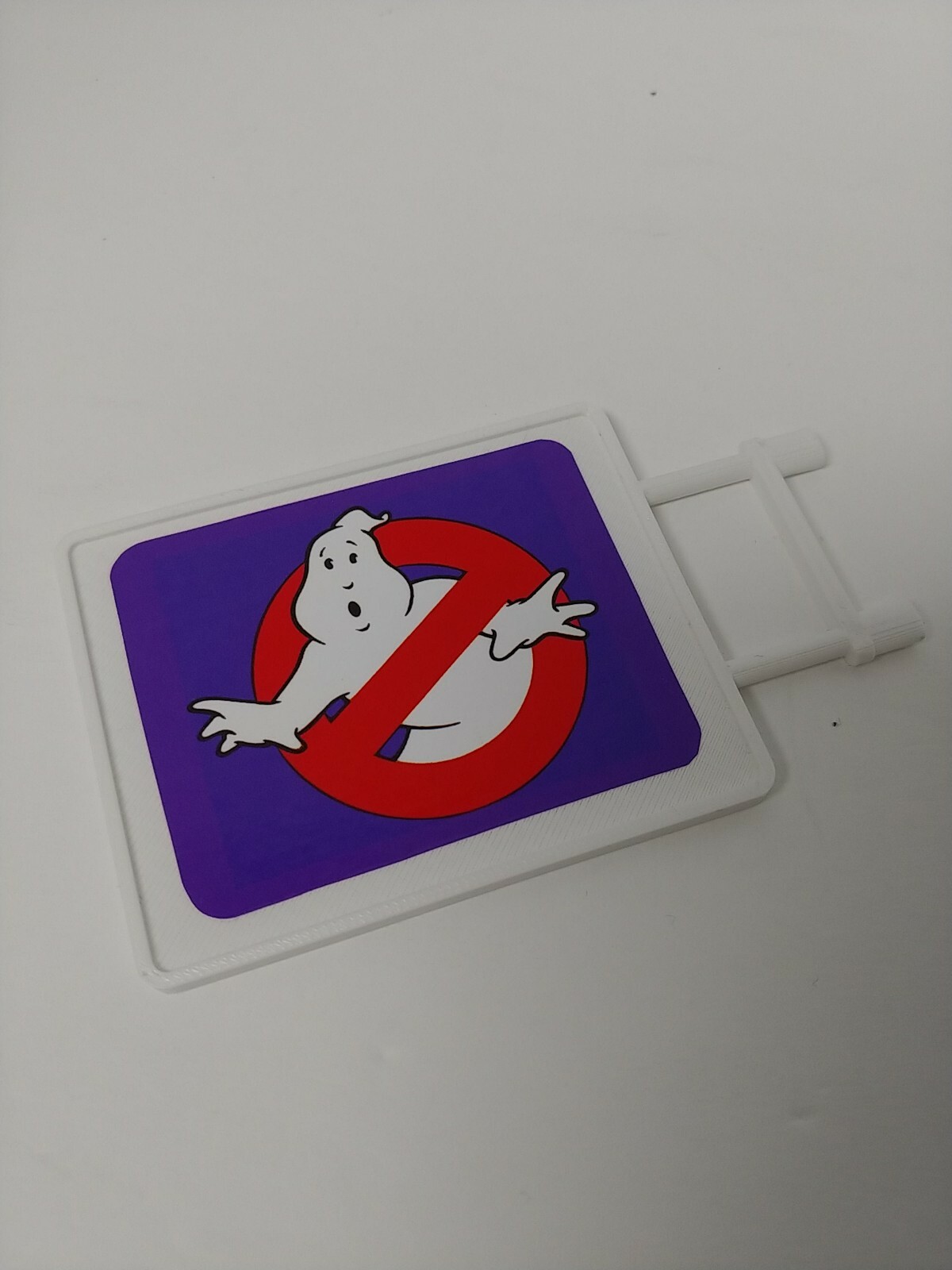 Vintage Real Ghostbusters Firehouse custom 3d printed sign