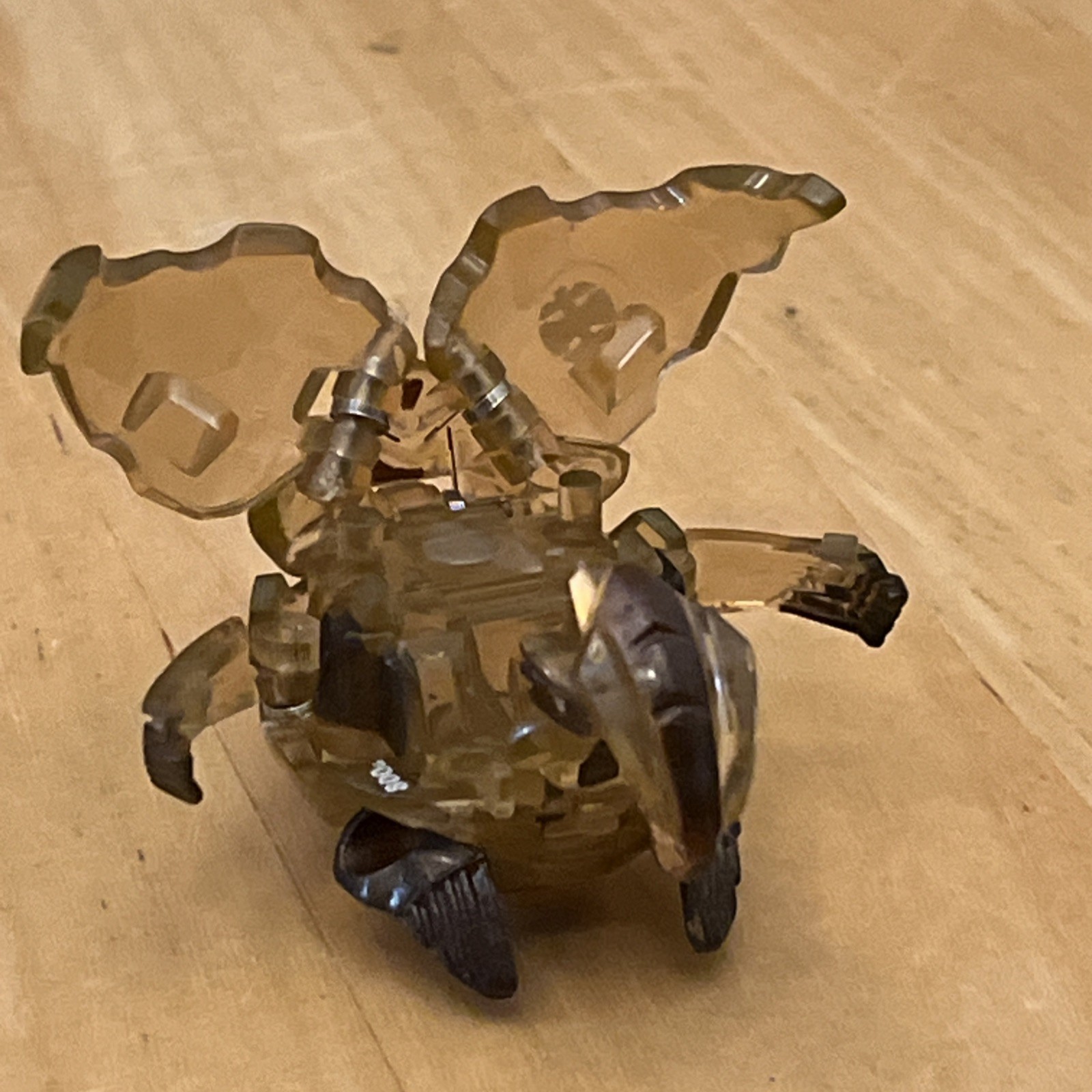 Bakugan Gundalian Invaders Translucent Subterra Rubanoid 800g Vintage