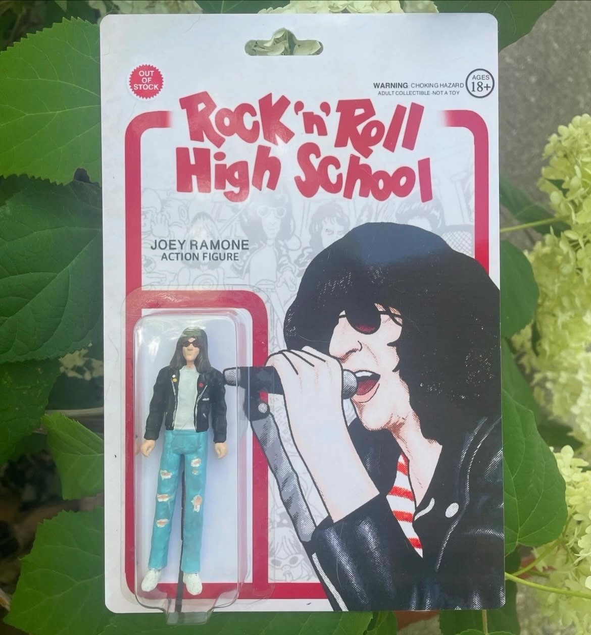 Rock n roll high school ramones joey riff Randell action figure