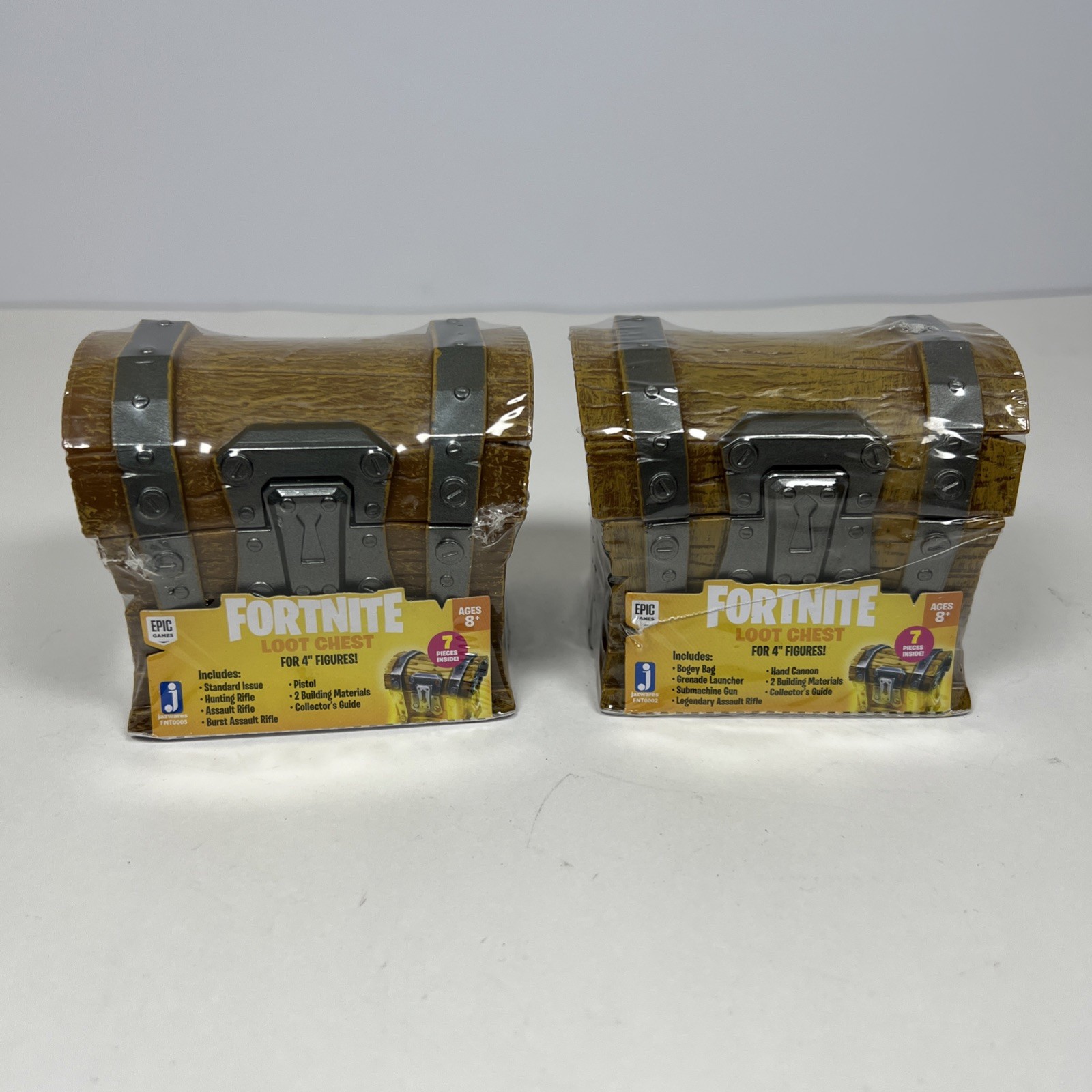 SEALED Fortnite Loot Chest LOT for 4&Prime; Figures Standard Issue Bogey Bag