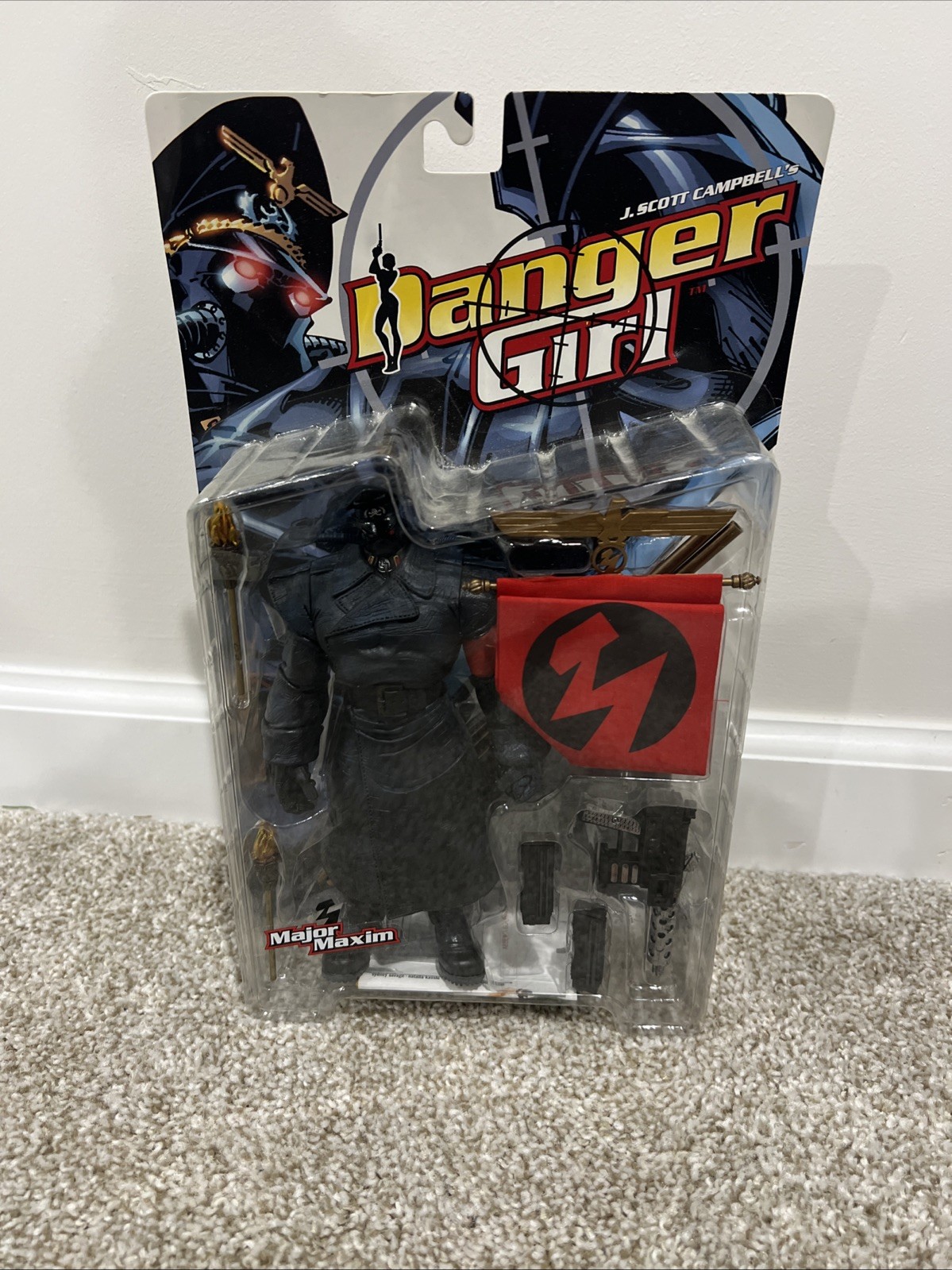 McFarlane Toys Major Maxim Danger Girl 7&Prime; Ultra-Action Figure w/ Weapons