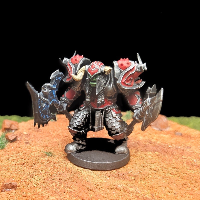 Warcraft Malfurion Stormrage Painted Micro-scale Figure Wargame Miniature