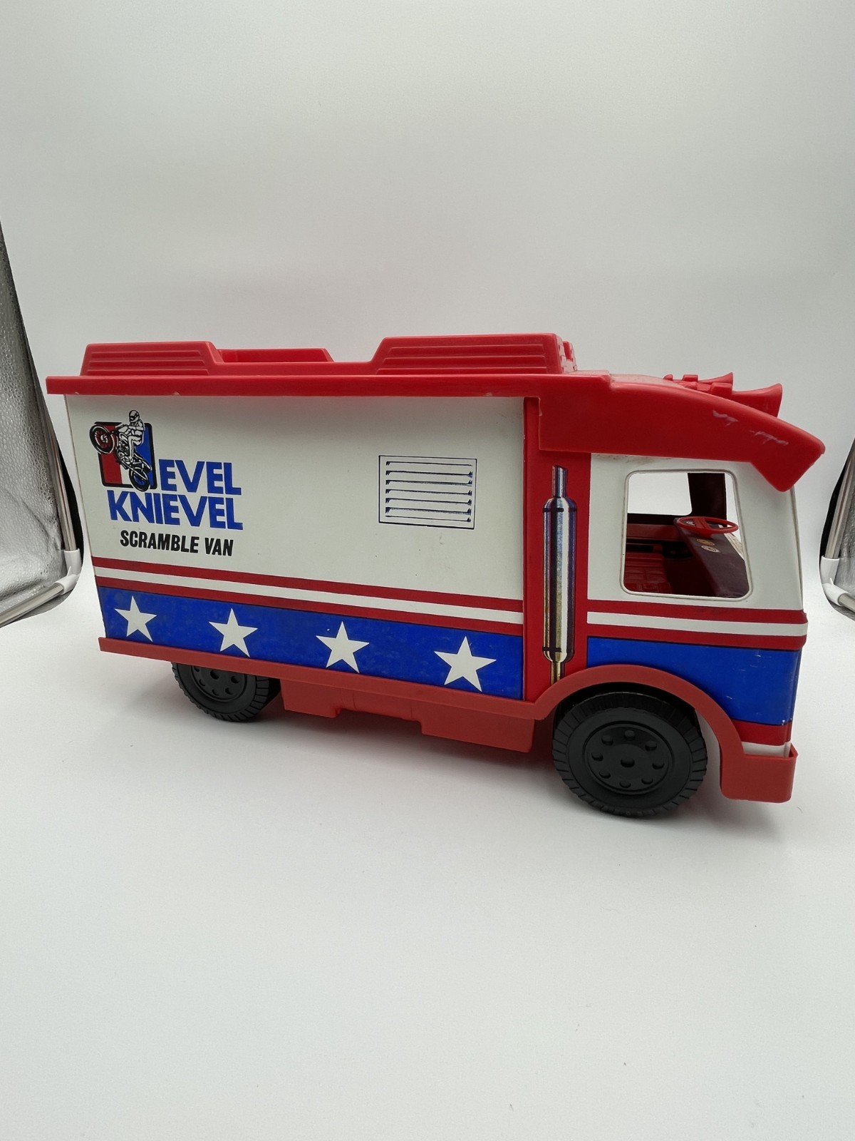 Original Evel Knievel Scramble Van Ideal Toy Corp. 1973 (Not Complete)