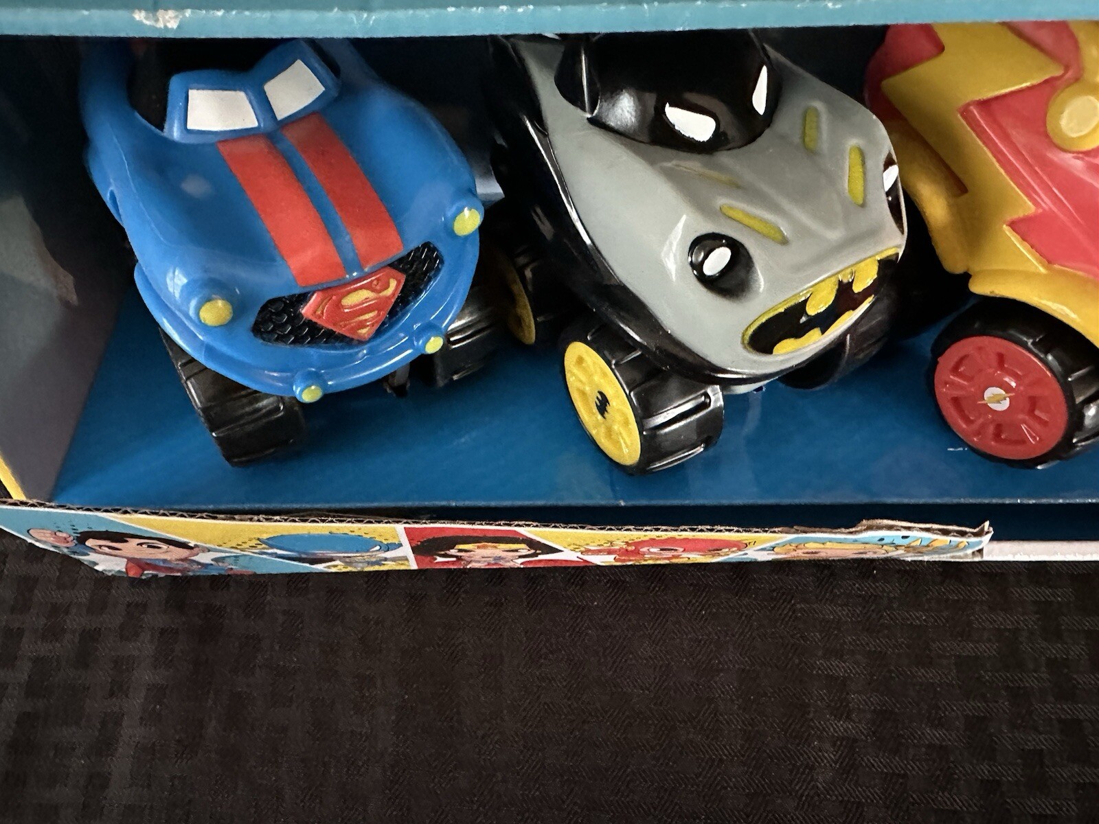 Herodrive DC Super Friends Speed Squad 4 Pack Vehicle Set New in Box