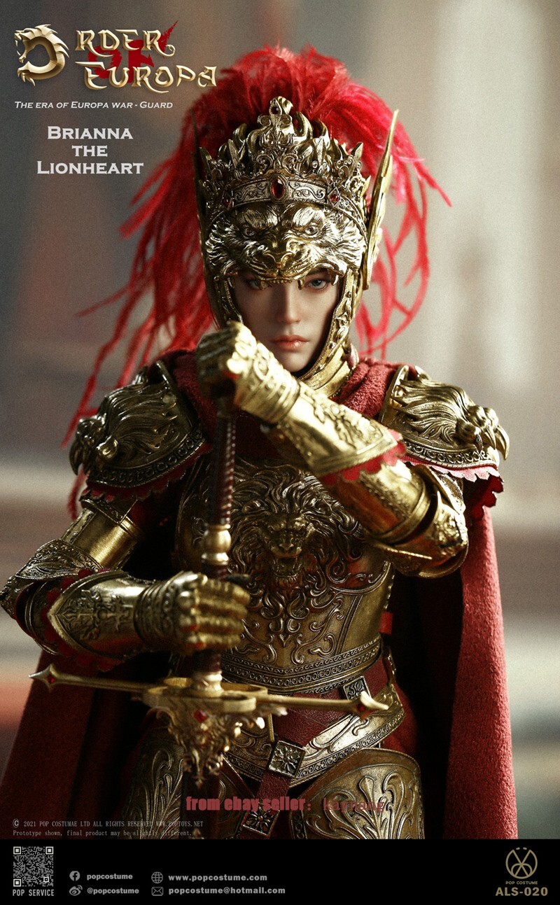 POP COSTUME ALS-020 The Era Of Europa War 1/6 Brianna The Lionheart Toy Model