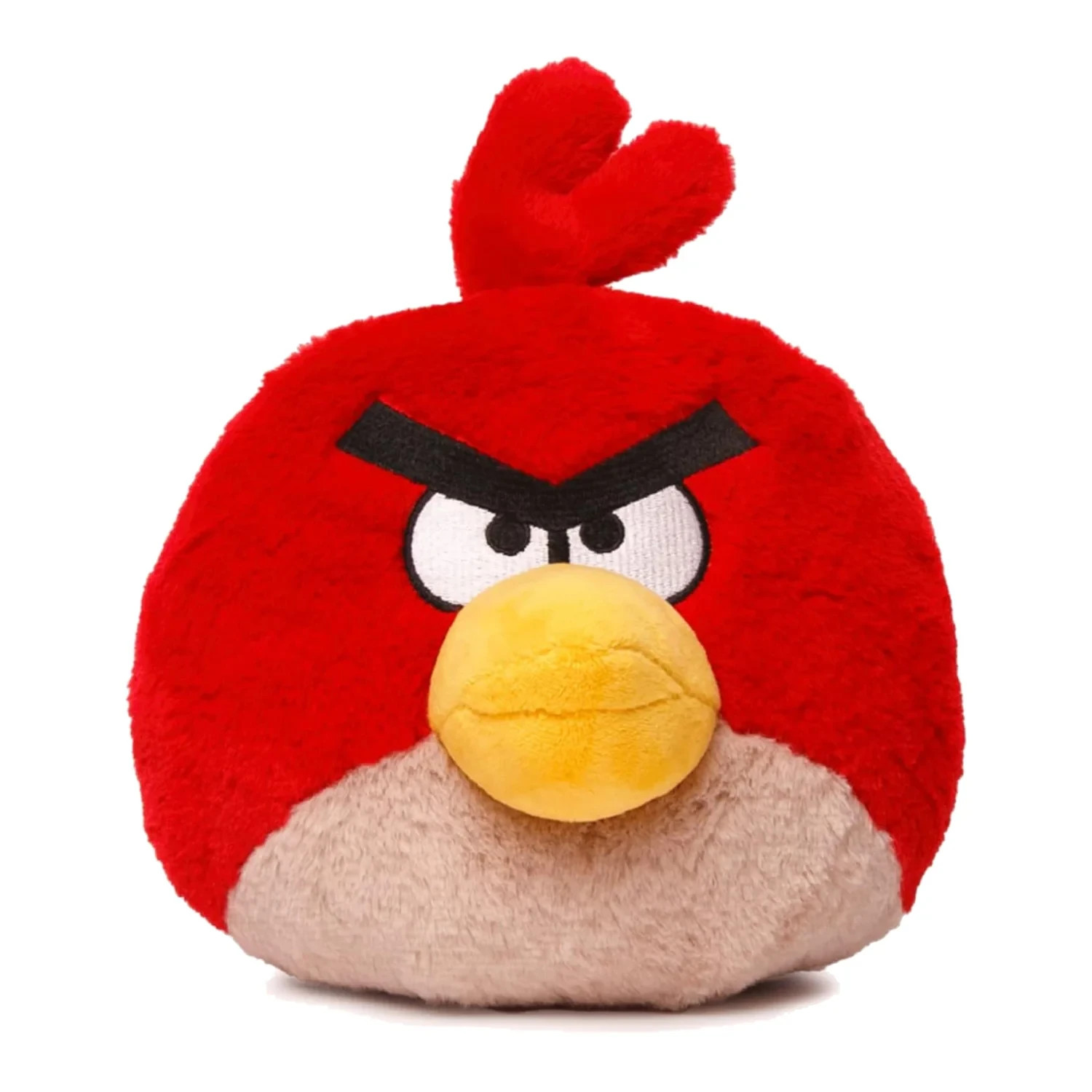 Official Licensed Angry Birds Plush Red Bird Plush 8&Prime; Angry Birds Video Game