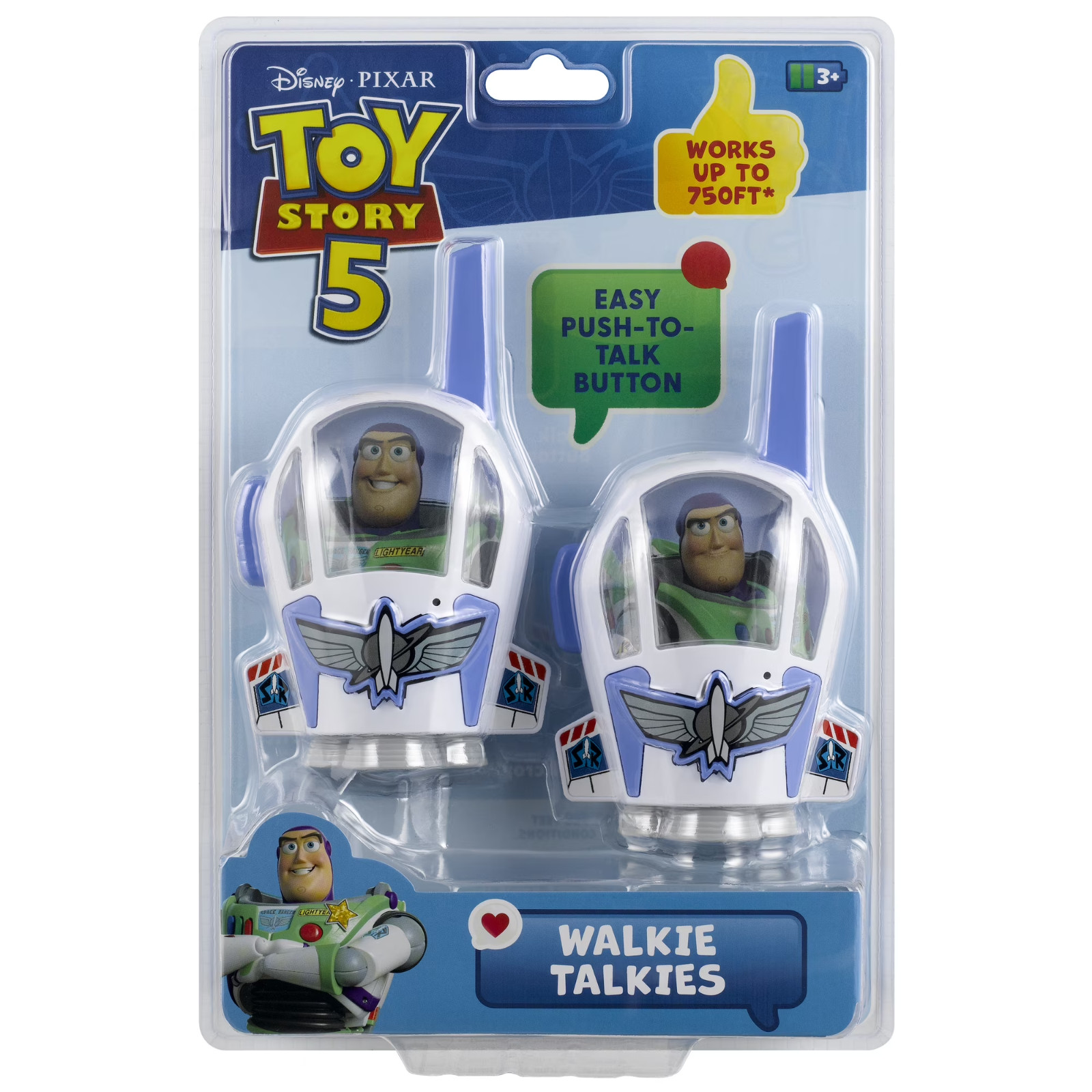 Disney Pixar Toy Story 5 Buzz Lightyear – Walkie Talkies