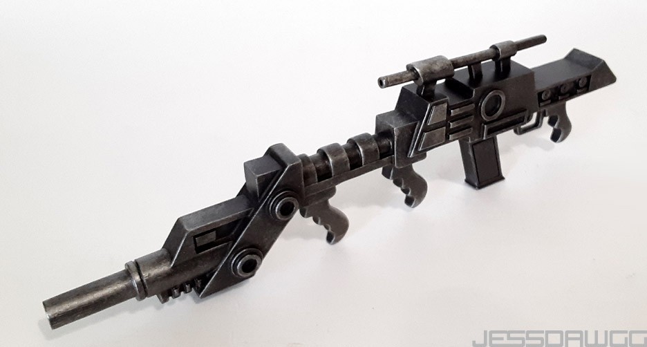 1/6 Sci-Fi blaster rifle for 12&Prime; Figure Star Wars hot Toys Sideshow Trek