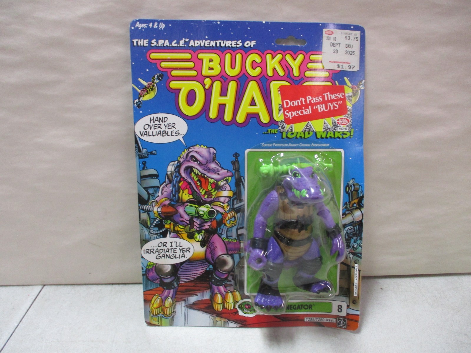 1990 The S.P.A.C.E. Adventures of Bucky O&rsquo;Hare Al Negator
