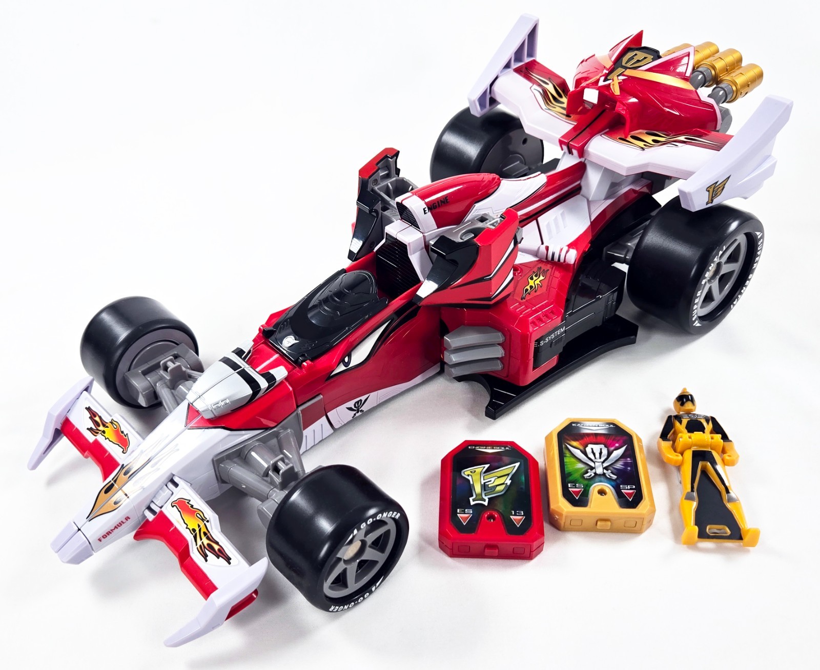 Gokaiger DX ENGINE MACHALCON COMPLETE CIB Bandai Japan Power Rangers Megazord