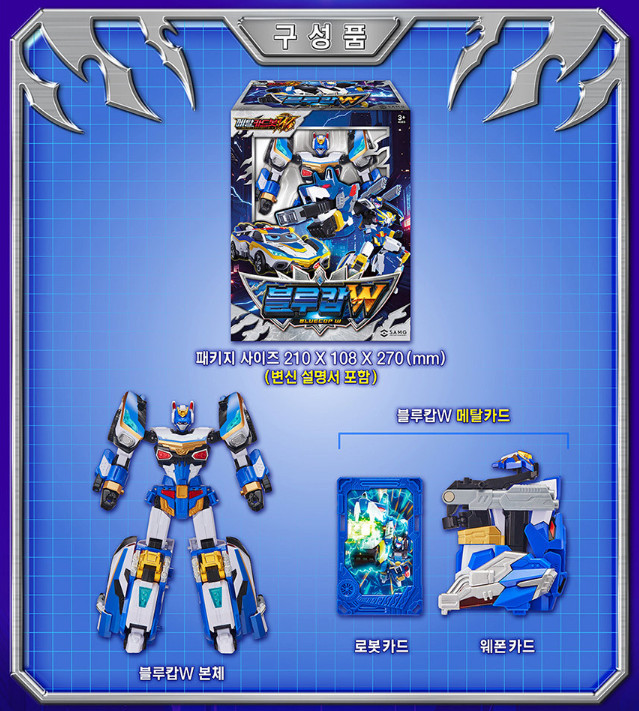 Metal Cardbot W 10-Type Robots full sets HEAVYIRON W, BLAION, BLUECOPW, TACHY…