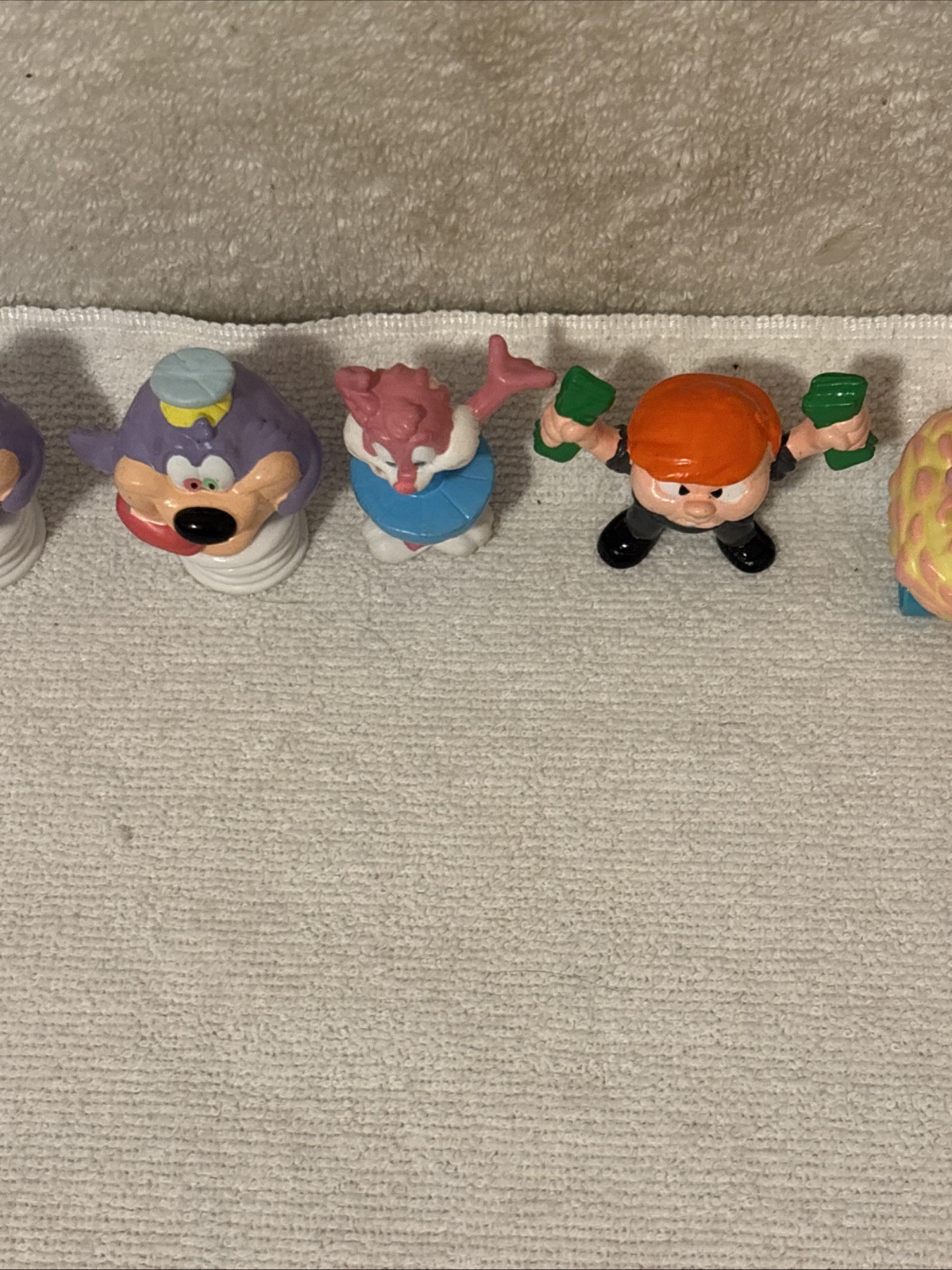 (5) Tiny Toons PVC Cake Topper Figures Lot 90s Applause Babs Sweety Dizzy Max