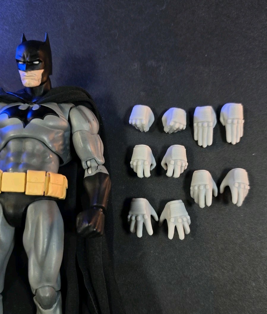 Mafex 1/12 HUSH styled Hands V3 Combat Version | 3D Printed