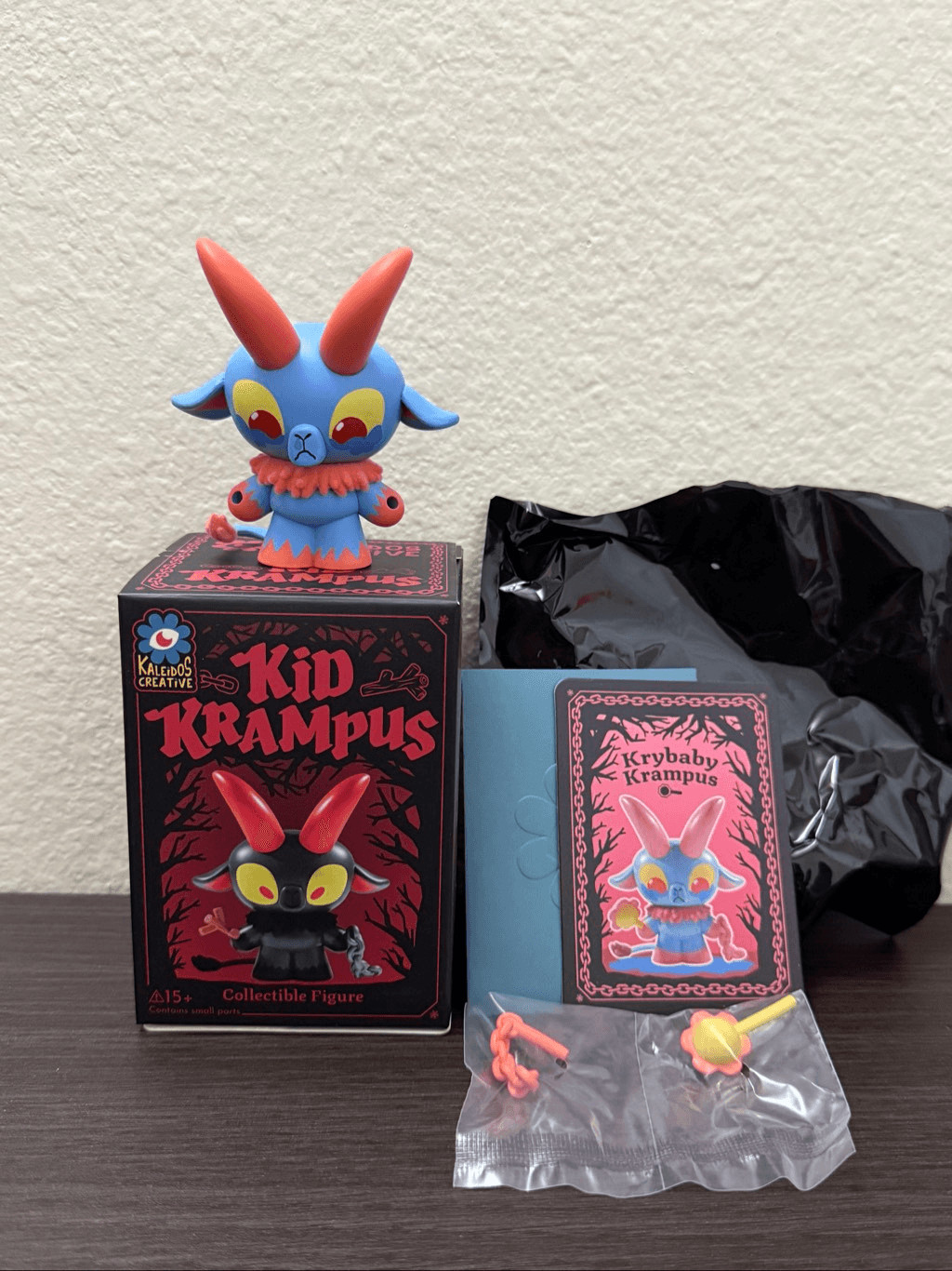Kaleidos Creative Kid Krampus Blind Box Figure – Krybaby Krampus (1:8)