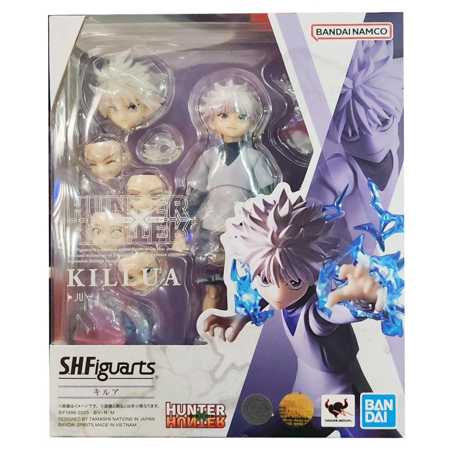 In-Stock Bandai S.H.Figuarts Killua « Hunter X Hunter »