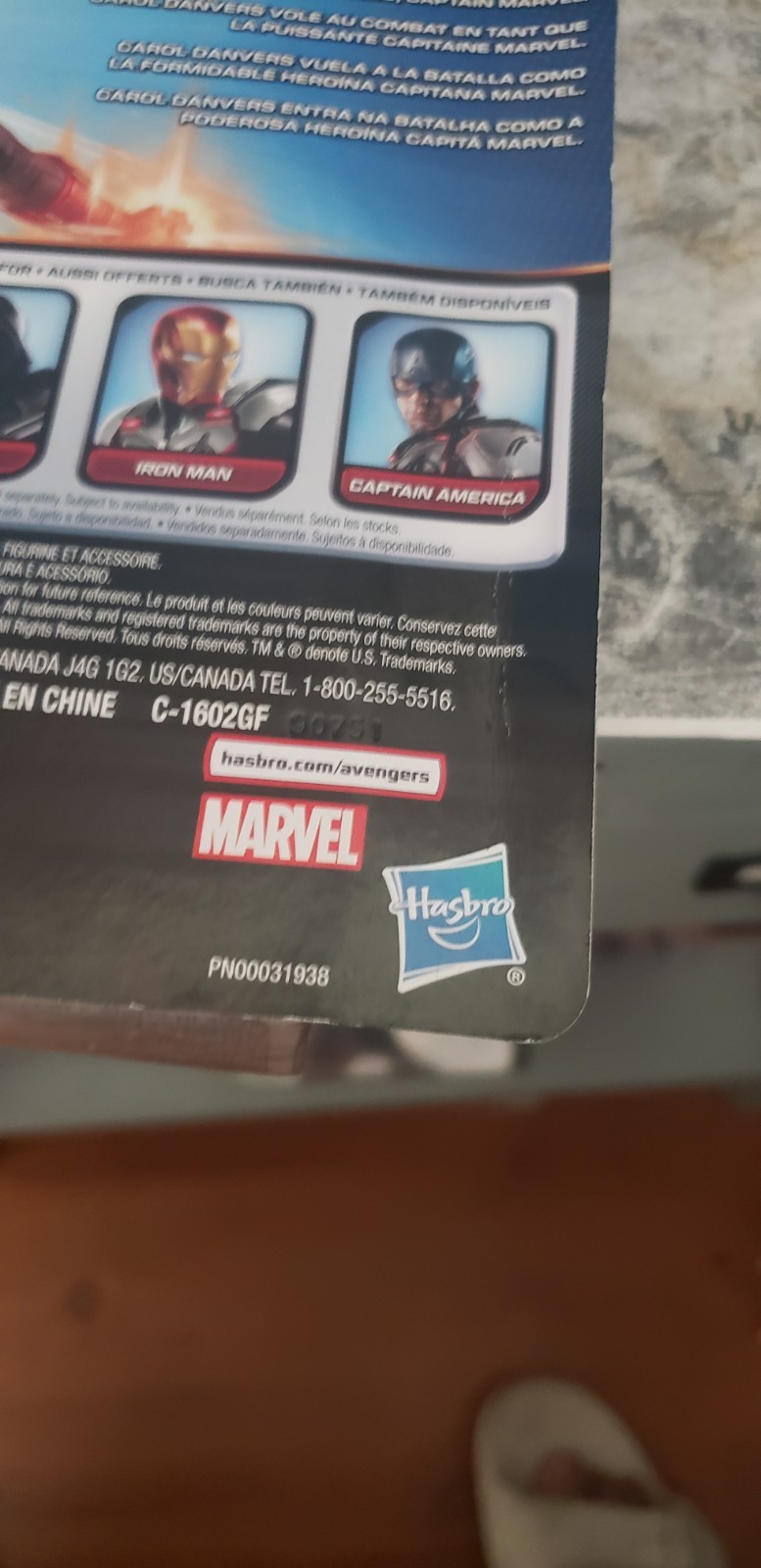 Avengers Endgame Captain Marvel Figure 2025 MCU Fantastic Four Movie Clipping