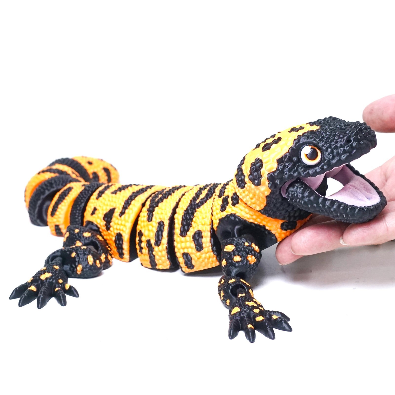 13inch 3D Printed Lizard Model,Articulated Animals Figure,Fidget Toys Home Decor
