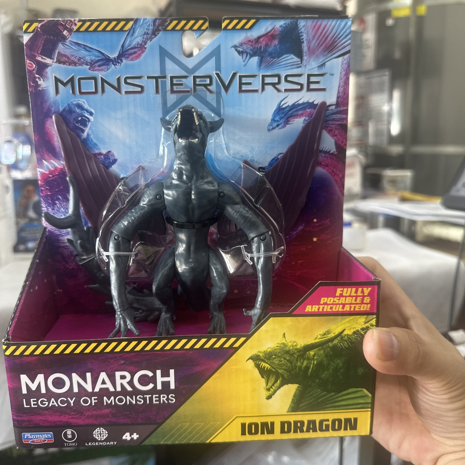 MonsterVerse ION DRAGON Monacrch Legacy Of Monsters 6&Prime; Figure NEW