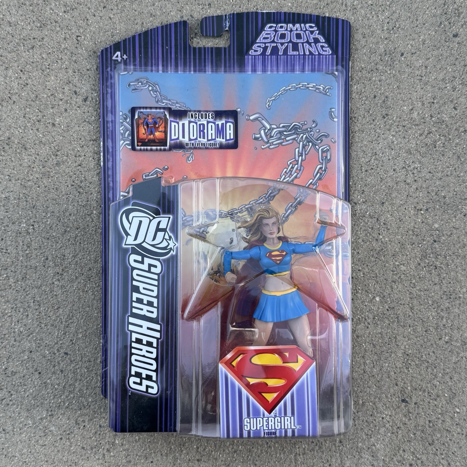 DC SUPER HEROES SUPERGIRL S3 SELECT SCULPT FIGURE 2007