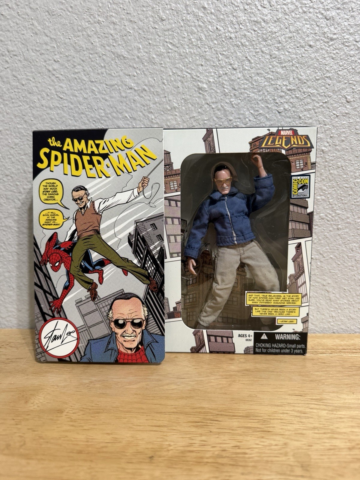 STAN LEE Marvel Legends Exclusive Spider Man Comic Con San Diego 2007 SDCC NEW