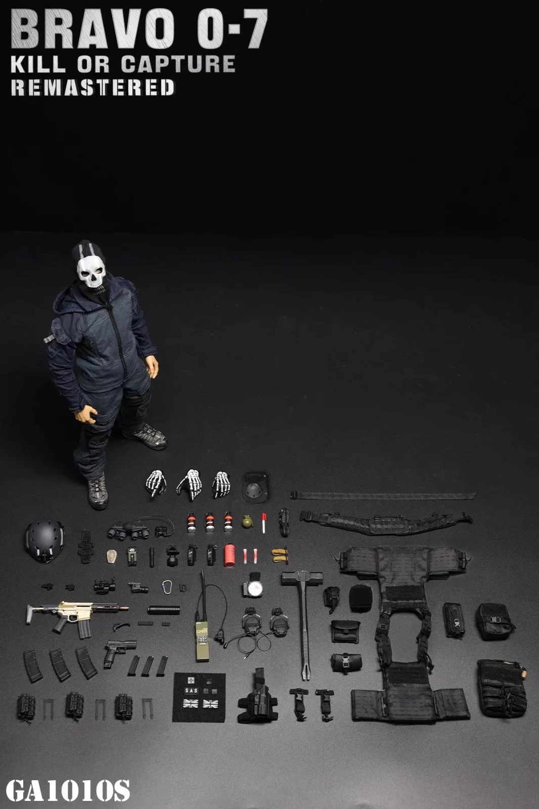 EASY&SIMPLE ES GA1010S 1/6 SAS BRAVO 0-7 Ghost Collectible Action Figure